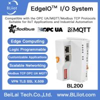 Dual Network Ports Distributed Modbus TCP IO Module