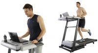 Too Much Sitting? Keep Fit At Work Or Flip Up To Run With 2016 Revolutionary Desk Treadmill