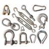 Hooks shackles links thimbles, turnbuckles steel wire ropes