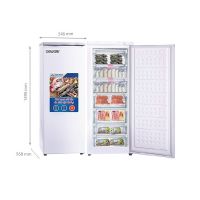 HOT SALE FAST-FREEZING SINGLE DOOR UPRIGHT FREEZER 208 LITTERS