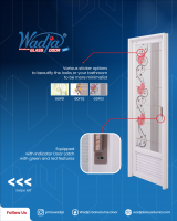 Wadja Galvalume Door Best Indonesian Toilet Door Bathroom Door Powder Coated Door