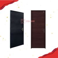 Maxi Steel Door Milky Black Woodgrain Pattern Door House Door Interior Door House Door Room Door