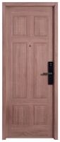 American Style Panel Door With Woodgrain Pattern Steel Door Maxi Steel Door