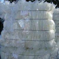 Clear Recycled Plastic Roll Bales LDPE Agriculture Film Scrap
