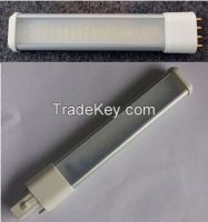led tube with G23 2G7 BASE replace normal CFL 7W 9W 11W 13W