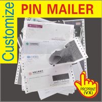Made in china OEM color Secret envelope 1/2/3 plys pin mailer envelope