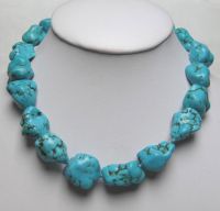 Sell Big Baroque Turquoise Necklace Moonlight Clasp