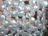 Sell 2 strand white freshwater drip pearl loose string