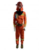Factory Sell Orange Resistant Price Firefighter Fireman Suit Fire Safety Suit with Helmet Boots Workwear Uniform