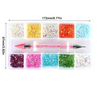 Nail Rhinestones Kit 2880pcs