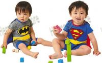Sell superman baby clothes, brand baby clothes, baby boys cloths, infa