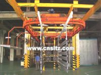 Sell power and free conveyor powder coating line