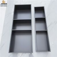 Selling Anti Rust Black Stainless Steel Shower Niche
