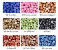 53 Colors 8mm Custom Stamp Wax Envelope Sealing Wax Stamp Wax Particles