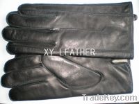 Man's leather glove