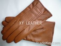 woman's leather glove