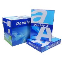 Double A and Premium 100% Wood Pulp A4 Copy Paper