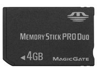 Sell memory stick pro duo 4GB