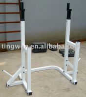fitness bench and rack
