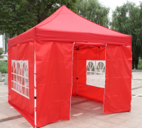 folding easy pop up tent gazebo portable with side wall