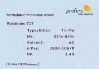 Sell Offer Melamine resin amino resin Resimene  717 fomulations