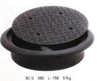 Cast iron manhole cover