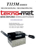 Quick couplings for molding