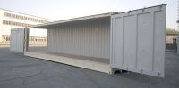 40 foot open sided shipping containers