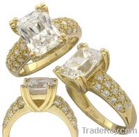 Sell Fashion Sterling Gold Ring