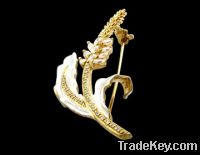 Sell 925 sterling silver brooch(WSZGS00023)