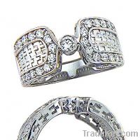 Sell fashion jewelry silver ring WSRJO10746