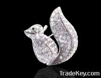 Sell 925 sterling silver brooch-WSZGS00026