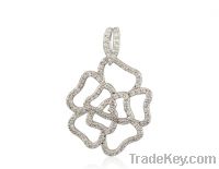 Sell fashion 925 sterling silver CZ jewelry