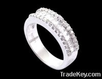 Sell fashion& costume silver jewelry ring(WSRHS06177)