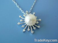 Sell 925 silver pearl pendant(WSPHR06406)