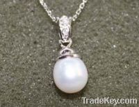 Sell Silver Jewellery with Fresh Water Pearl(WSPHR06562)