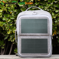 Solar Backpack Smart Bag Outdoor Solar Panel Power Battery Backpack With Usb Charging Port