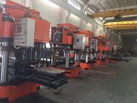 large cement colored roofing sheet production line