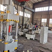 Vertical brass iron aluminum powder scrap press machine