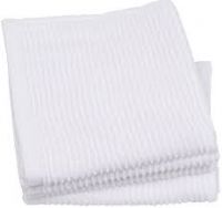 New WHITE Ribbed ( Thermal Blanket )