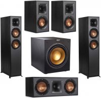 High Quality 2 Pack R-26FA Atmos Speaker - Bundle with R-41M Bookshelf Home Speakers