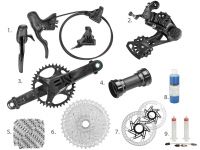 High Quality Campagnolo Ekar Groupset 1x13speed