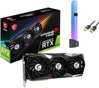 MSI Gaming GeForce RTX 3090 Ti Gaming X Trio OC Graphics Card 24GB GDRR6X 384-Bit Tri-Frozr Ampere Architecture 1x