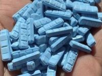 100% blue bars Xana imprinted b707, 50 Tablets Per Bag Alprazo