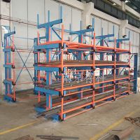 12m Long Solid Bar Storae Racking System Heavy Duty Industrial Warehouse Racking System Cantilever rack