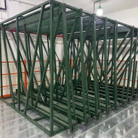 Steel Plate Storage Racks vertical sheets metal rack