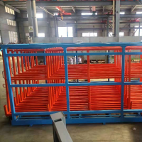 Industrial sheets storage rack -vertical racks