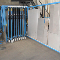 Aluminum Plate Storage Solutions-Vertical Sheets Storage Rack