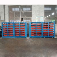 Stainless Steel 3000X1500mm Storage Rack Industrial heavy duty loading max 5tons per layer Roll out Sheets Metal Rack