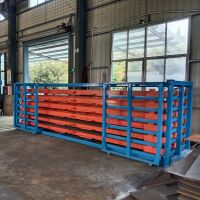 Industrial Steel Plate 6000X1500mm Storage Rack Customized Roll out Sheets Metal Storage Rack
